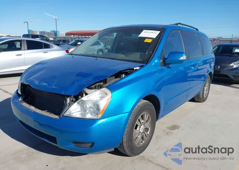2011 Kia Sedona Lx from USA, damaged, VIN KNDMG4C71B6381273